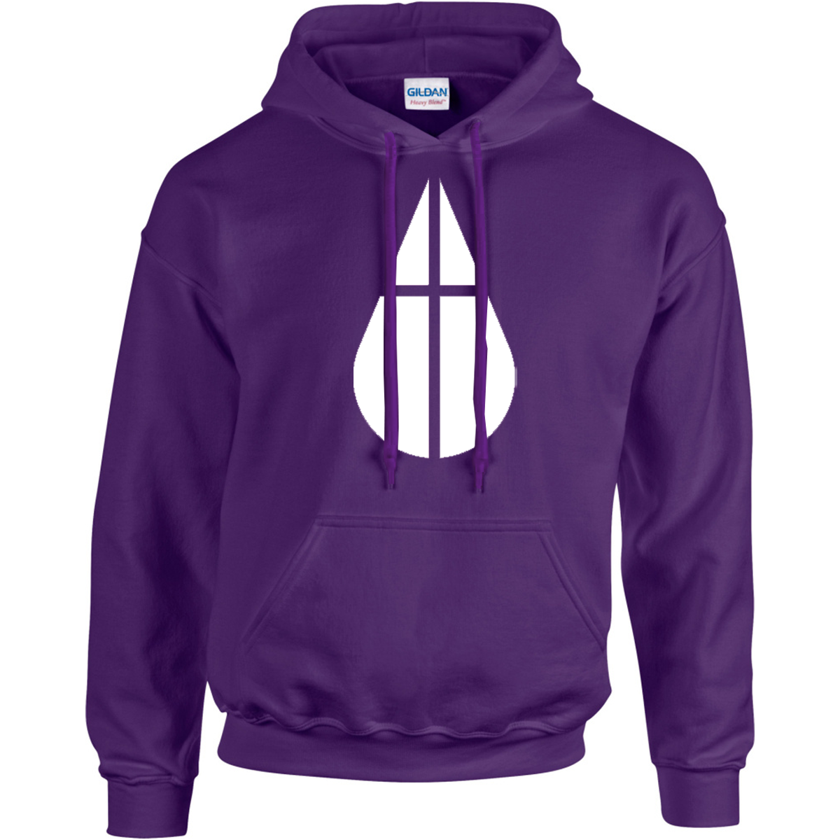 Bild von  'Doktor Sterben' Piktogramm - HOODIE [lila]